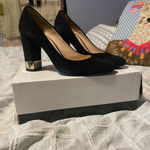 Roberto Festa | Shoes | Roberto Festa Suede Black With Gold  display picture 1